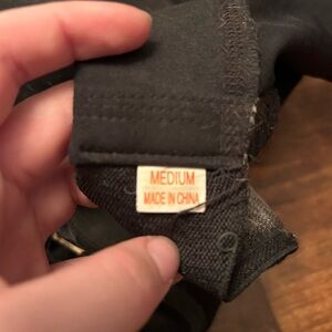 Black Medium Garment